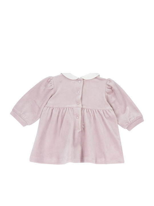 Girls Long Sleeve Dress Pink 102693-015-9-12M