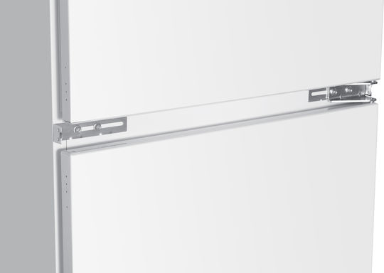 Crown Frigider Încorporabil Cu Ușă Dublă H145xL56xA55cm Alb CFE144BI
