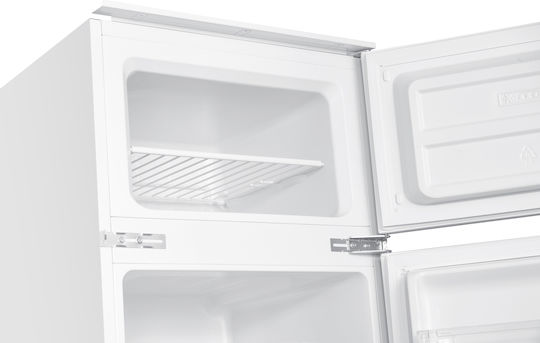 Crown Frigider Încorporabil Cu Ușă Dublă H145xL56xA55cm Alb CFE144BI