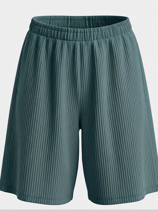 Men's Shorts Set Dark Green Forest Green