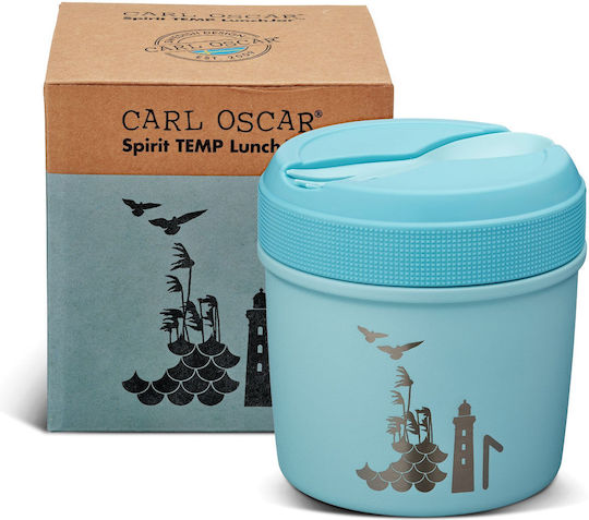 Carl Oscar Carl Oscar Baby- und Kinder-Essgeschirr aus Blauem Kunststoff 3-teilig
