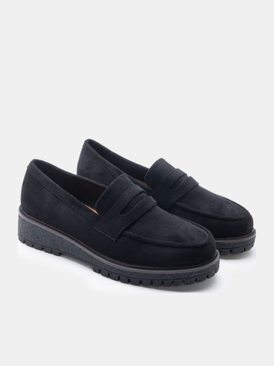 Women's Moccasins In Black Colour