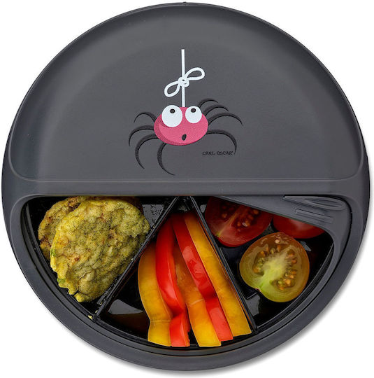 Carl Oscar Carl Oscar Baby- und Kinder-Essgeschirr Set aus Grau Kunststoff