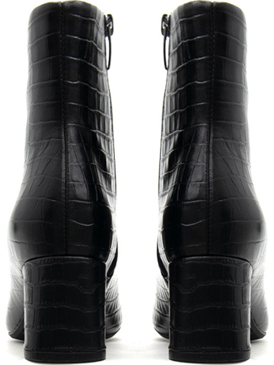 Fernie Leather Women's Ankle Boots Black