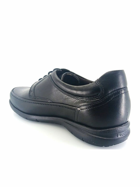 Leather Men's Casual Shoes Black