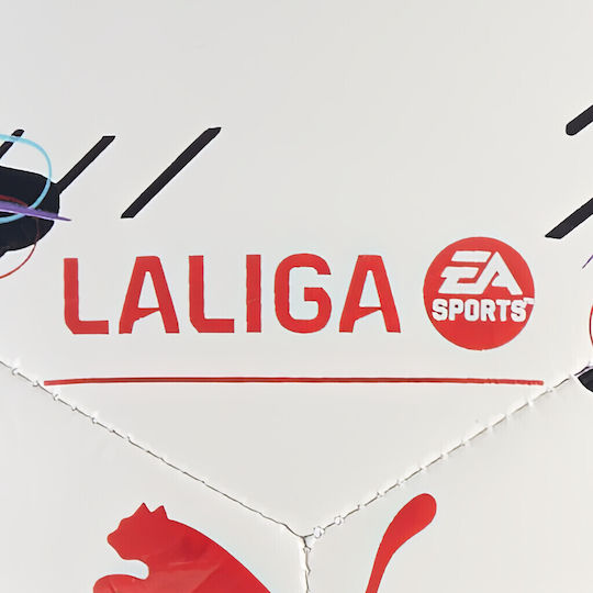 PUMA Play Laliga Μπάλα Ποδοσφαίρου Λευκή