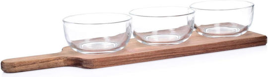 Duka Glas Dessert Turm Ständer & Tabletts mit Basis Braune