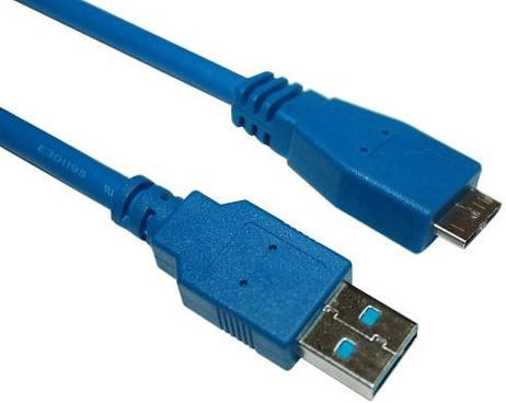 VCom Regular USB 3.0 to micro USB Cable 3m CU311-3 1τμχ
