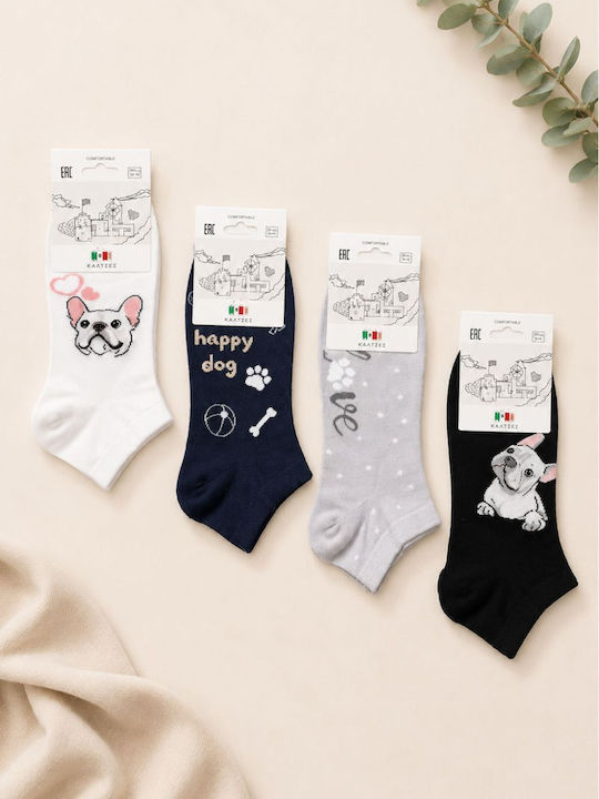 YTLI Women's Multicolour Socks 4Pack YTLI Women's Multicolour Socks 4Pack