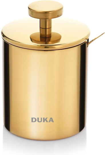 Duka Zuckerdose Servierschale Metallisch