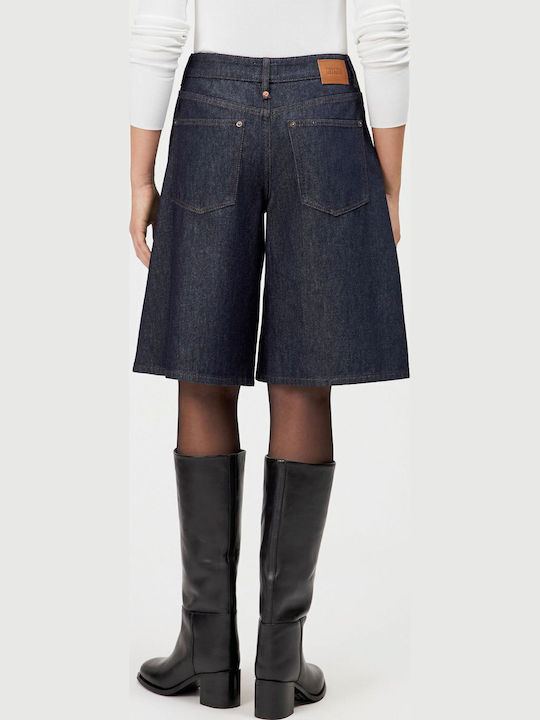 Damen Bermudas Jean Blau