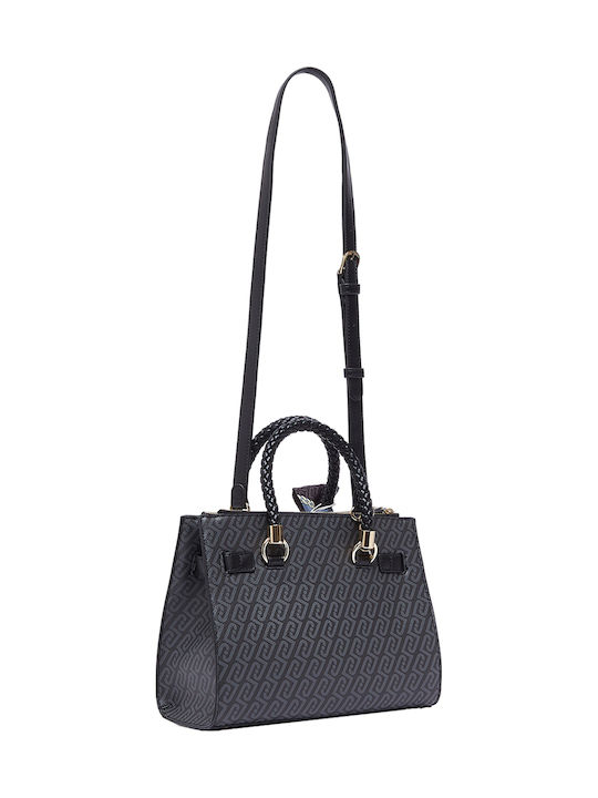 Damen Satchel Tasche Schwarz