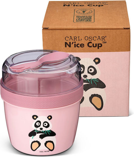 Carl Oscar Carl Oscar Baby- und Kinder-Essgeschirr aus Kunststoff Rosa 2-teilig