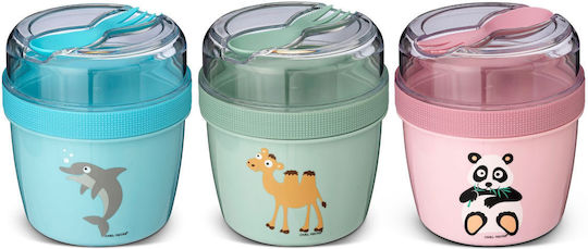 Carl Oscar Carl Oscar Baby- und Kinder-Essgeschirr aus Blauem Kunststoff 2er Set
