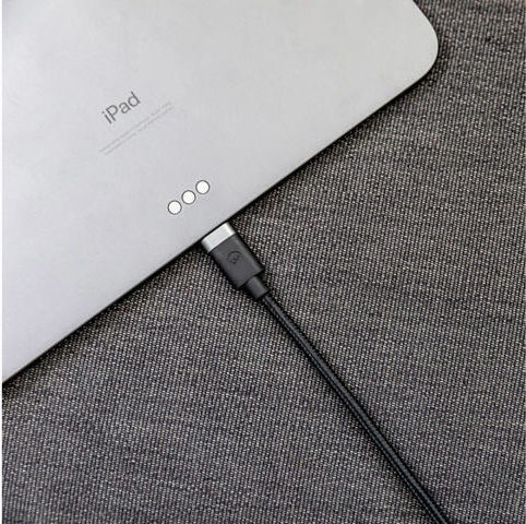Mophie Cablu Braided USB-C La Lightning Negru 2m