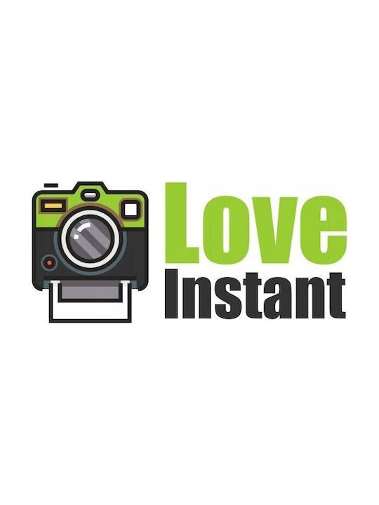 Loveinstant Plastic Photo Frame With Brown Frame