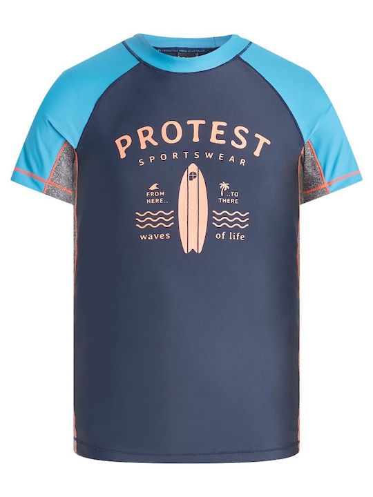 Protest Детски бански Блуза Night Skyblue