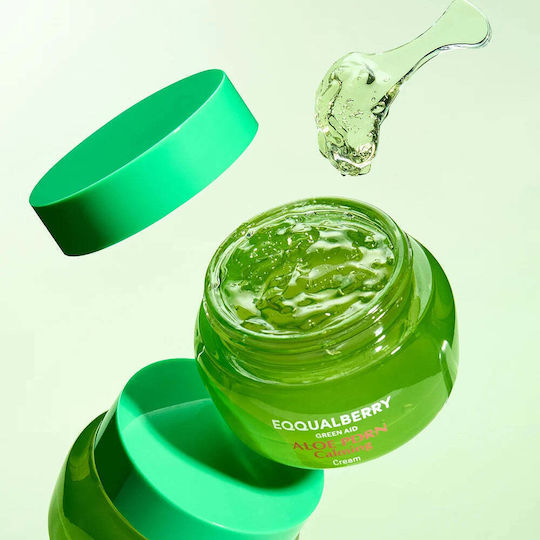 Eqqualberry Ενυδατική Κρέμα Προσώπου με Aloe Vera 50ml