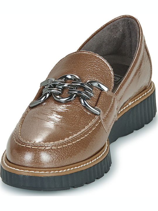 Women's Moccasins In Brown Colour