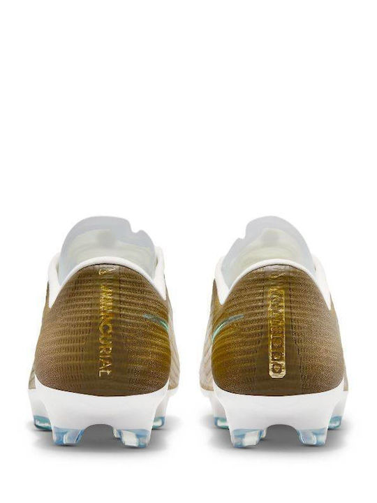 Nike Mercurial Superfly 11 Pro "Kylian Mbappe" FG Футболни Обувки с Бутони Металически Златист / Зелен Блясък