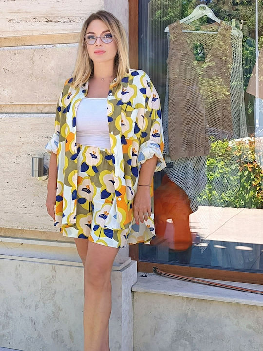 Дамско шорти Yellow