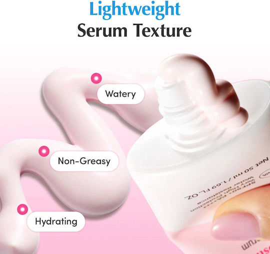 Eqqualberry Serum facial Nad+ SPF50 cu peptide pentru strălucire 50ml