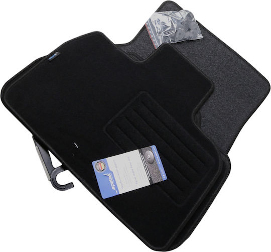 Petex Set of Front and Rear Mats 4pcs for Hyundai i20 2021 Black