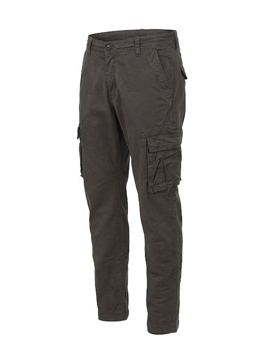 Men's Cargo Trousers Regular Fit Grey