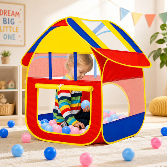 Kinderzelt Kleines Haus 77018A Mehrfarbig für 3 Jahre und älter