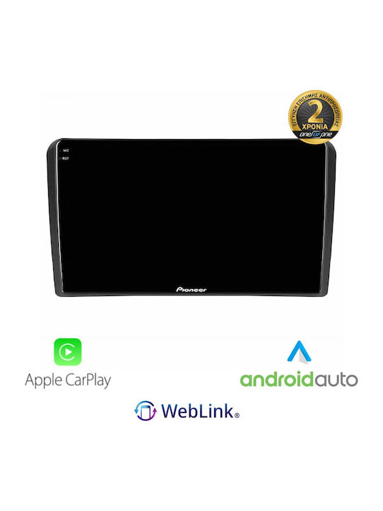 Pioneer Ηχοσύστημα Αυτοκινήτου για Audi A3 2003-2012 (Bluetooth/USB/WiFi/GPS/Apple-Carplay/Android-Auto)