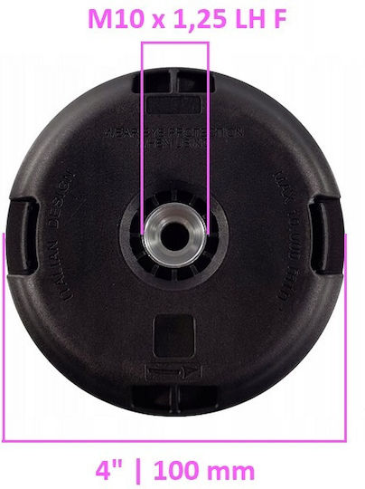 Tecomec Gasoline Auger Head Series Brushcutter Head Nac Easyfeed M10