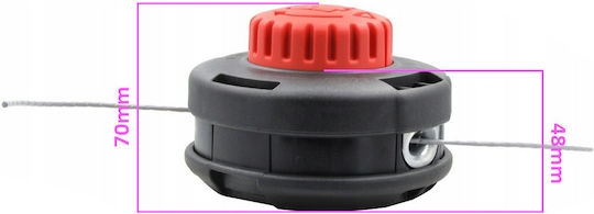 Tecomec Gasoline Auger Head Series Brushcutter Head Nac Easyfeed M10