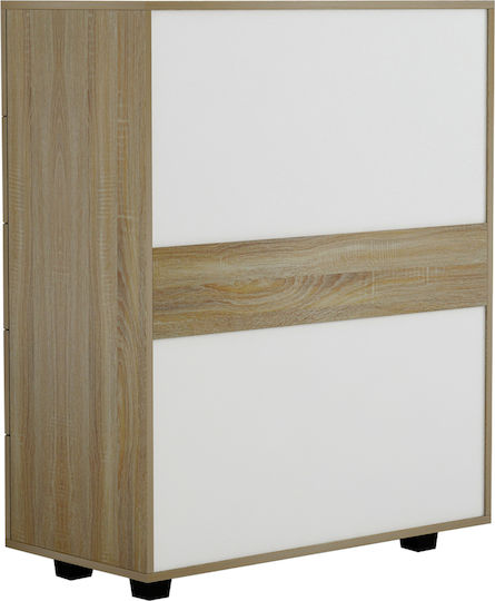 Chest of Drawers with 5 Drawers 80x40x100cm