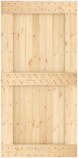 Ușă glisantă Natural Alb 3445037 Maro