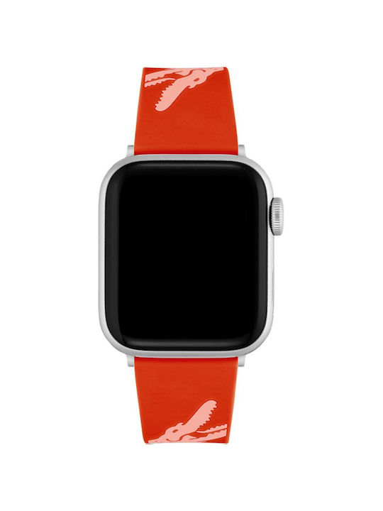 Lacoste Silicone Strap Red (Apple Watch 38/40 Mm)