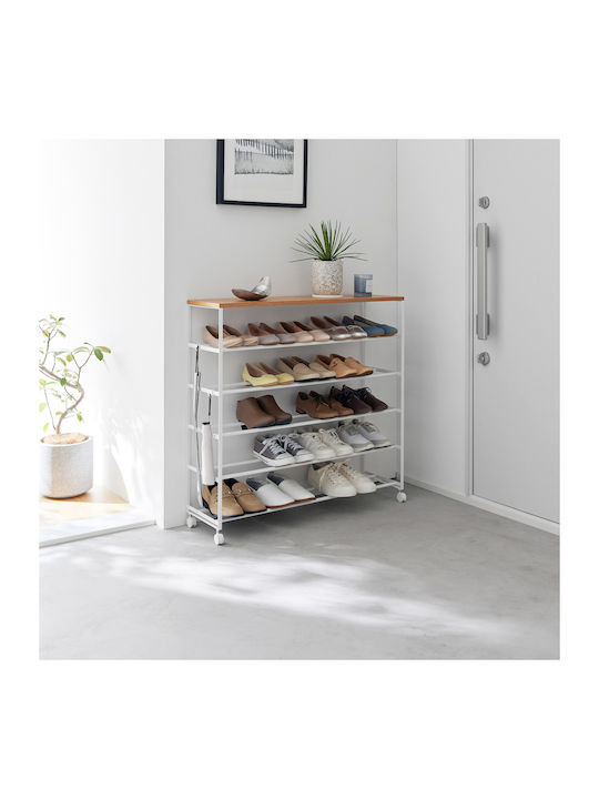 Organizator metalic pentru pantofi Tower 90.5x26x87cm