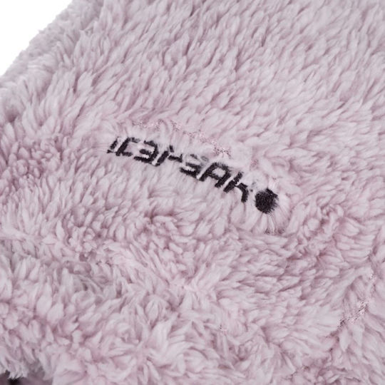 Volles Gesicht Unisex Beanie Gestrickt in Rosa Farbe