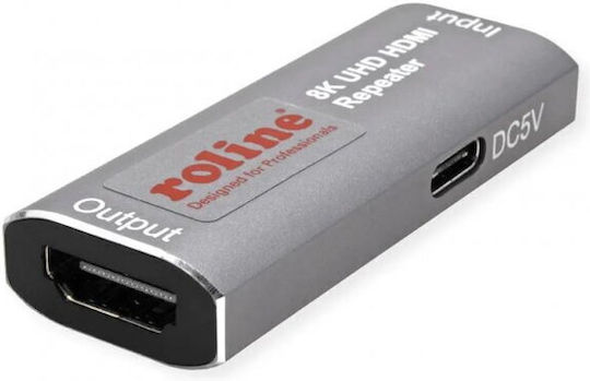 Roline Hdmi 8k60hz Repeater Max 10m Roline 14.01.3476