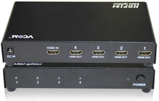 Vcom Dd433 Селектор 3x HDMI входа към 1x HDMI изход