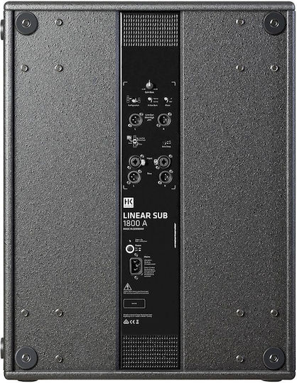 HK Audio Linear Sub 1800 A Aktiv Subwoofer PA 18" 51x72x67cm.
