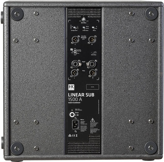 HK Audio Linear Sub 1500 A Autoîntăritor Subwoofer PA 15" 48.5x59.5x48.5cm.