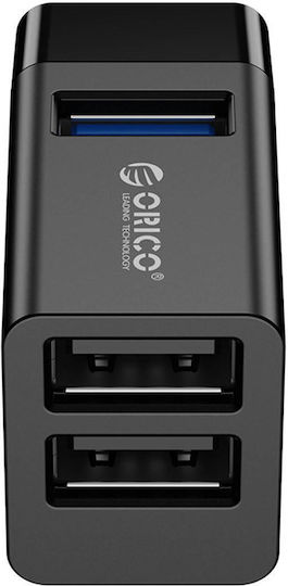 Orico MINI-U32 USB 2.0 Hub With 3 USB-A Ports