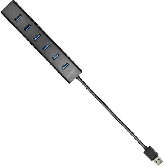 Axagon USB-Hub 7 Anschlüsse USB 3.0 mit USB-A Anschluss