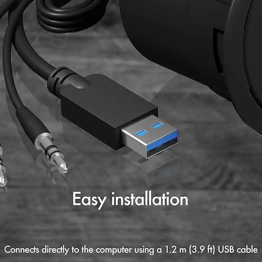 Icy Box Hub 4 Θυρών USB 3.0 με σύνδεση USB-A