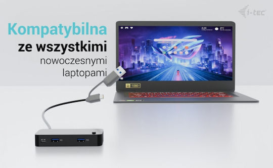 i-tec Hub 5 Θυρών USB 3.2 με σύνδεση USB-C / USB-A