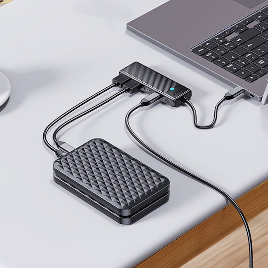 Orico Хъб 4 Порта USB 2.0 с Връзка USB-A
