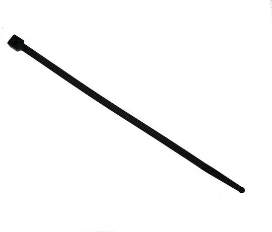 Good Connections Plastische Kabelbinder 100mmx2.5mm in Schwarze Farbe (100 Stück)