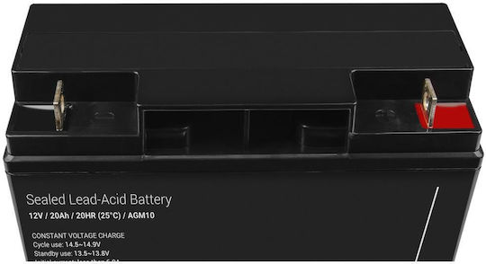 Green Cell UPS Battery with Capacity 20Ah and Voltage 12V AGM10 1pcs
