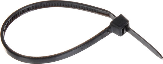 Conotech Plastische Kabelbinder 100mmx2.5mm in Schwarze Farbe (100 Stück)