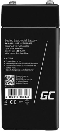 Green Cell UPS Batterie mit Spannung 12V AGM37 1Stück